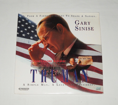 Truman Frank Pierson Gary Sinise 2 X Laser Disc