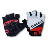 Guantes Medio Dedo Bici /moto Gel-protec Corto Giant Bicolor