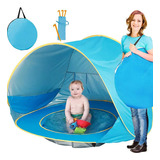 Tenda De Praia Para Brinquedos Para Bebês Com Piscina A