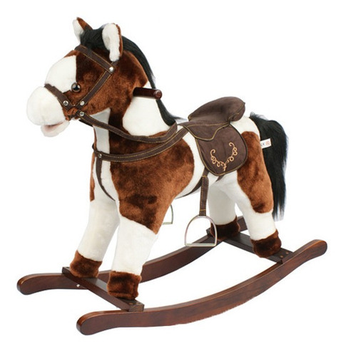 Caballo De Peluche Mecedor Con Sonido. Phi Phi Toys