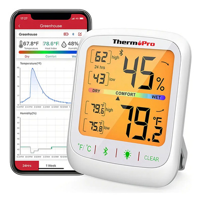 Termómetro higrómetro digital Tp359 | Envío gratis