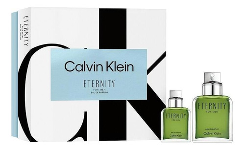 Kit Eternity Para Hombre Calvin Klein Edp 100 Ml + Edp 30 Ml
