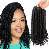 8 Paquetes De Trenzas De Ganchillo Senegalesas De Primavera,