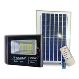 Foco Reflector Solar Con Panel Control Remoto Para Exterior