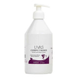 Crema Humectante Cuerpo Y Manos 500ml. Uvas Cosmeticos