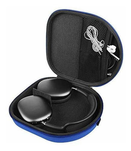 Funda Rígida Airpod Max, Estuche Viaje (azul)