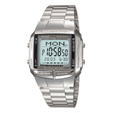 Relógio Masculino Casio Retro Db-360-1adf - Nota Fiscal Cor Da Correia Prateado