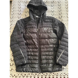 Parka Negra Mujer Talla M, Usada