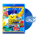 Blu Ray 3d Bob Esponja: Un Heroe Fuera Del Agua