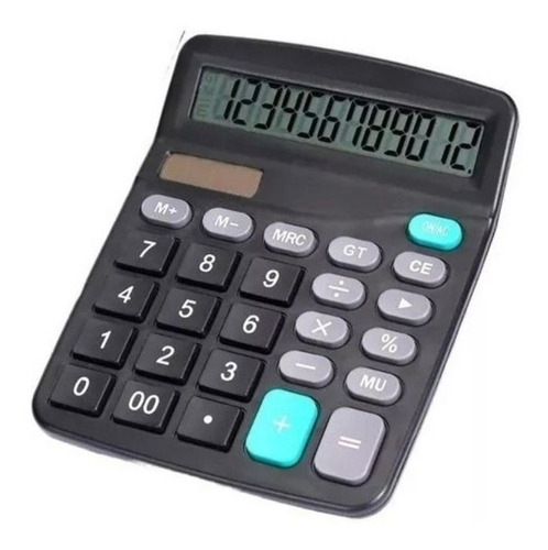 Calculadora De Mesa 12 Dígitos Digital Trabalho Estudo Top 