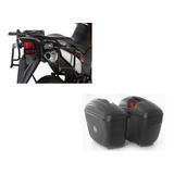 Kit Givi Suporte Bau Lateral + Par Baú E21 - Honda Xre 300