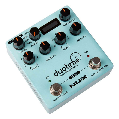 Pedal Nux Ndd-6 Duo Time Dual Delay Engine