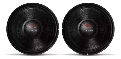 2 Subwoofer Bomber Upgrade 15 Pol 350w Rms 4 Ohms Lançamento