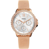 Reloj Para Mujer Fossil Izzy Rosa 35 Mm