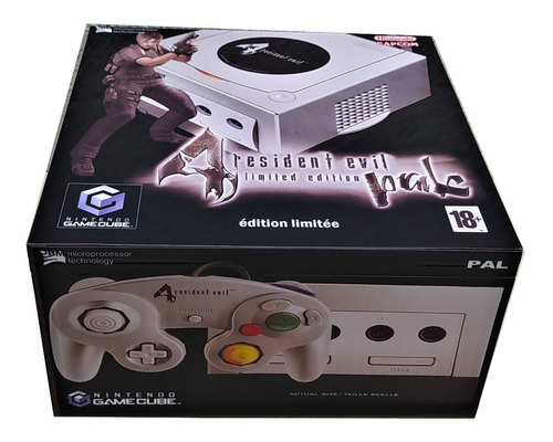 Caixa De Madeira Mdf Game Cube Resident Evil 