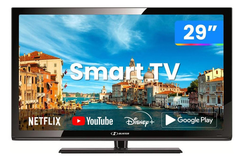 Smart Tv Monitor Lcd 29  Buster Hd Hdmi Wifi Bivolt Preto