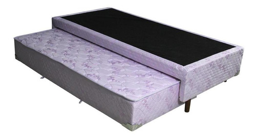 Box Sommier Solteiro Maisa Com Cama Auxiliar Bonnel - Gazin 