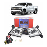 Kit Faros Niebla Chevolet Silverado Led 2019 2020 2021 2022