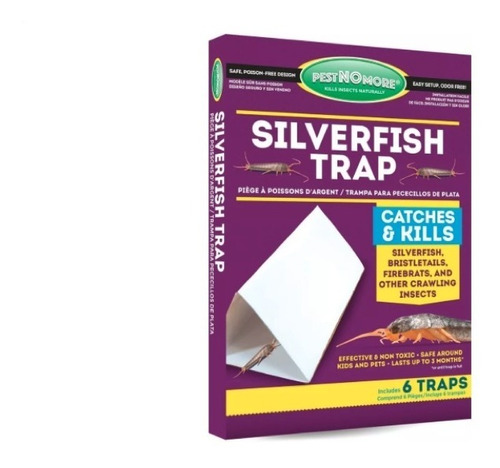 Trampas Pest No More Gp430 Silverfish (5 Traps)