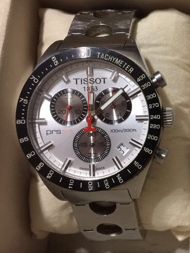 Oferta Hoy Tissot Prs516 Chrono Acero Extensible Perforado