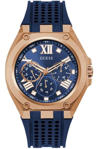 Guess Reloj Deportivo Para Hombre De 46 Mm: Caja De Acero In