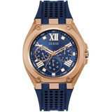 Guess Reloj Deportivo Para Hombre De 46 Mm: Caja De Acero In