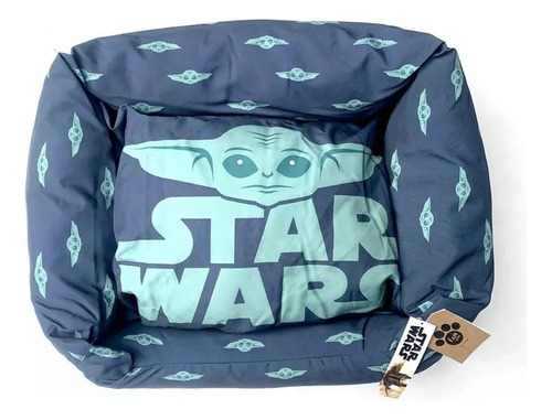 Cama Moisés Perros Mandalorian Star Wars Yoda Dixon 60 X 48