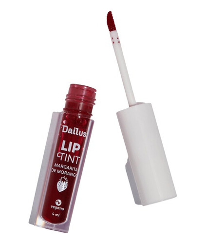 Lip Tint Dailus Margarita De Morango Tim Tim 1 Unidade