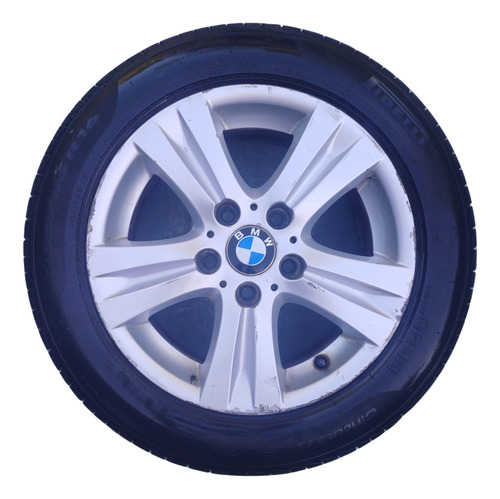 Neumatico Completo Llanta De Aleacion Bmw 120d 205/55/r16