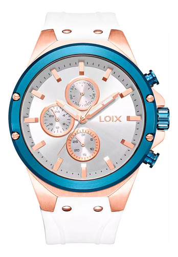 Reloj  Loix La2153 Deportivo Para Hombre Multifuncional