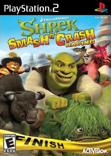 Shrek Smash N Crash Racing Playstation 2