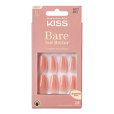 Kiss Uñas Postizas Bare But Better Glue-on Nude Glow Bare But Better - Nude Glow Kiss