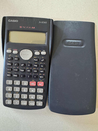 Calculadora Científica Casio Fx-82ms, Azul. Usada.