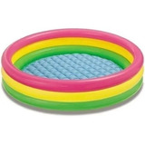 Piscina Infantil Inflável Colorida Aprox. 120cm 395 Litros