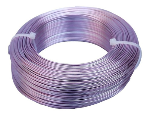 Alambre Aluminio 1.0mm Rollo 110m Bisutería Morado