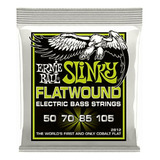 Ernie Ball Regular Slinky Flatwound Cuerdas Para Bajo