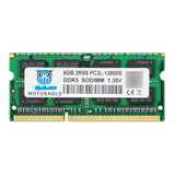 Memoria Ram 8gb 1x8gb Ddr3 1600 Mhz Sodimm Motoeagle