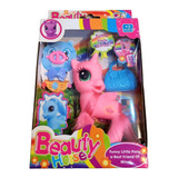Adorable Pony Unicornio Mas Accesorios Beauty Horse