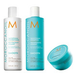 Moroccanoil Shampoo+acondic+mascarilla Smooth Alisante 250ml