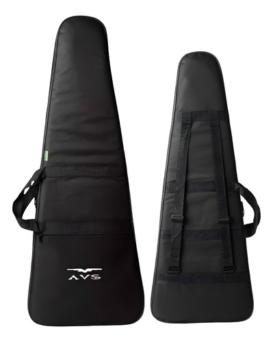 Capa Bag Case Para Guitarra Luxo Avs Alça Dupla Promoção