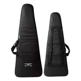 Capa Bag Case Para Guitarra Luxo Avs Alça Dupla Promoção