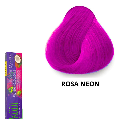 Kuul Tinte Fantasía Gama Funny Colors Tono A Elegir Tubo 90g