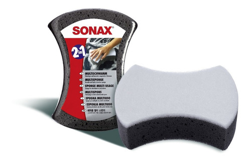 Sonax Esponja Multiuso 2 En 1 Mod. 75025 Lavado De Auto