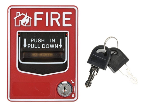 Estación Acción Manual Para Alarmas Contra Incendios 