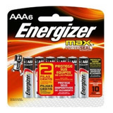 12 Pilha Alcalina Palito Energizer Max Power Seal Aaa 12unid