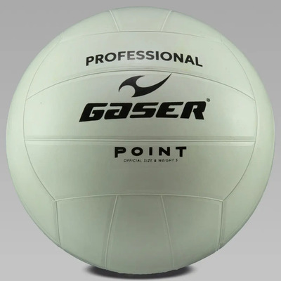 Balón Vóleibol Point No.5 Gaser Color Blanco | MercadoLibre