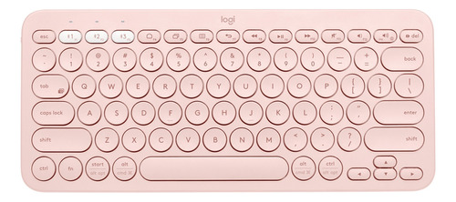 Logitech K380, Teclado Bluetooth Multi-dispositivo - Rosado Color Del Teclado Rosa Idioma Español