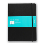 Croquera Libreta Negra A4 Lisa 80hjs Artel