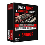 Pack  6unid Timbres Para Kontakt Piano Nord Stage + Brinde