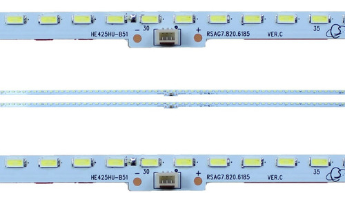 Tiras Led -  Lce43if16 - Pld4316fi  Lt43da760 - Ple43fms4